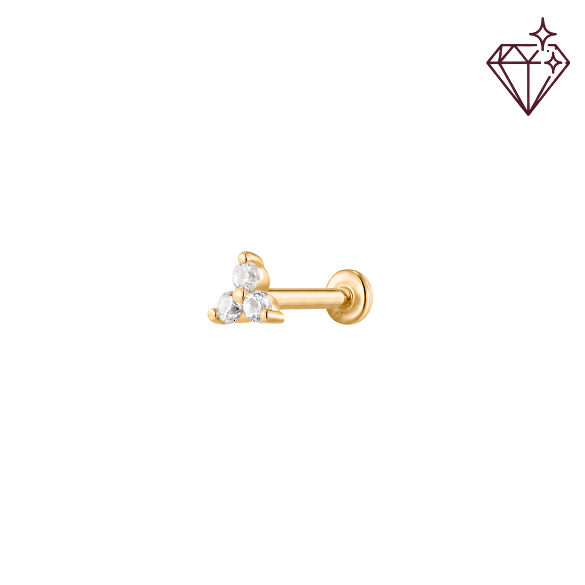 Soft Cluster - 14K Goud & Labgrown Diamant – lab grown diamond