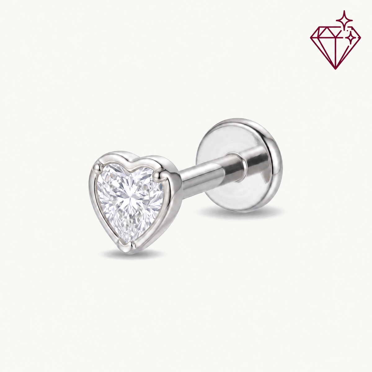 Lab grown Sweet heart diamond – lab grown diamond