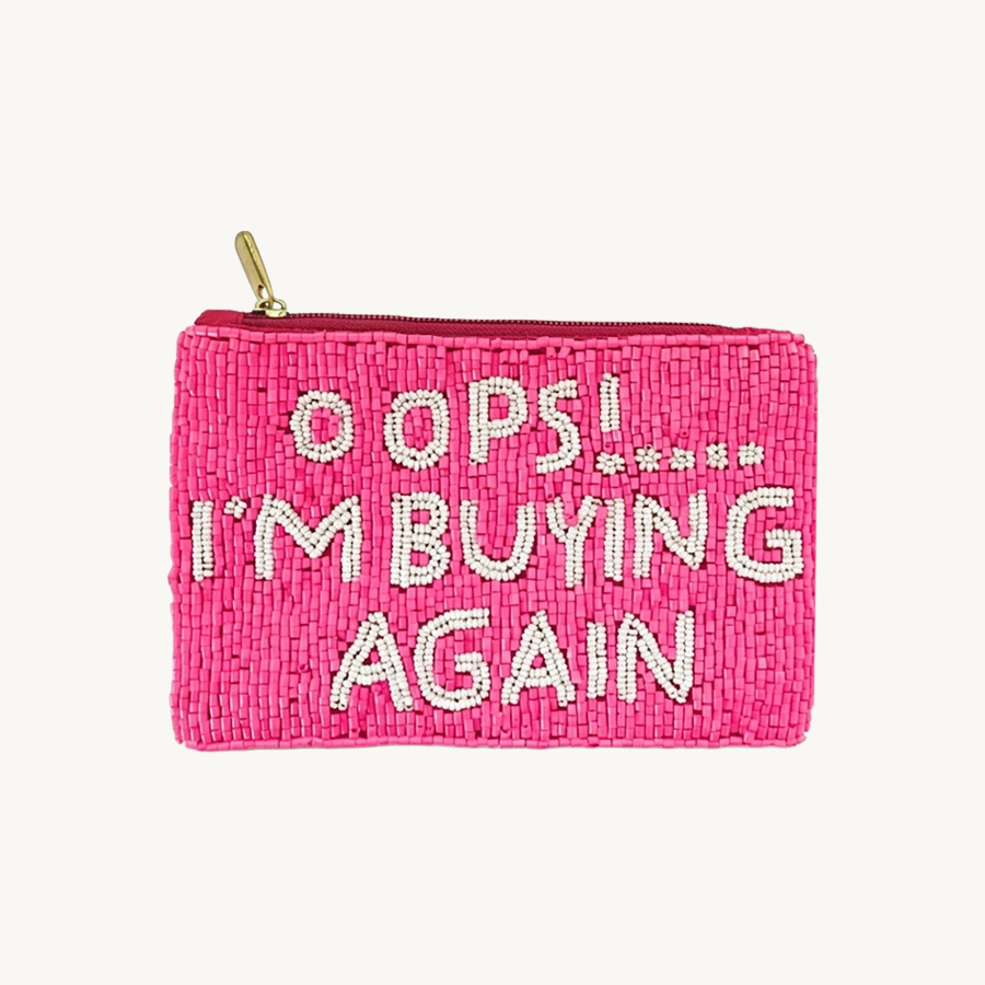 Beaded purse oops