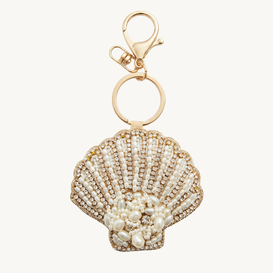Beaded keychain shell