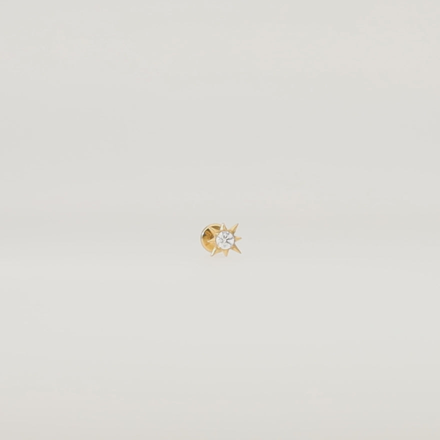Simple Drop Chain gold