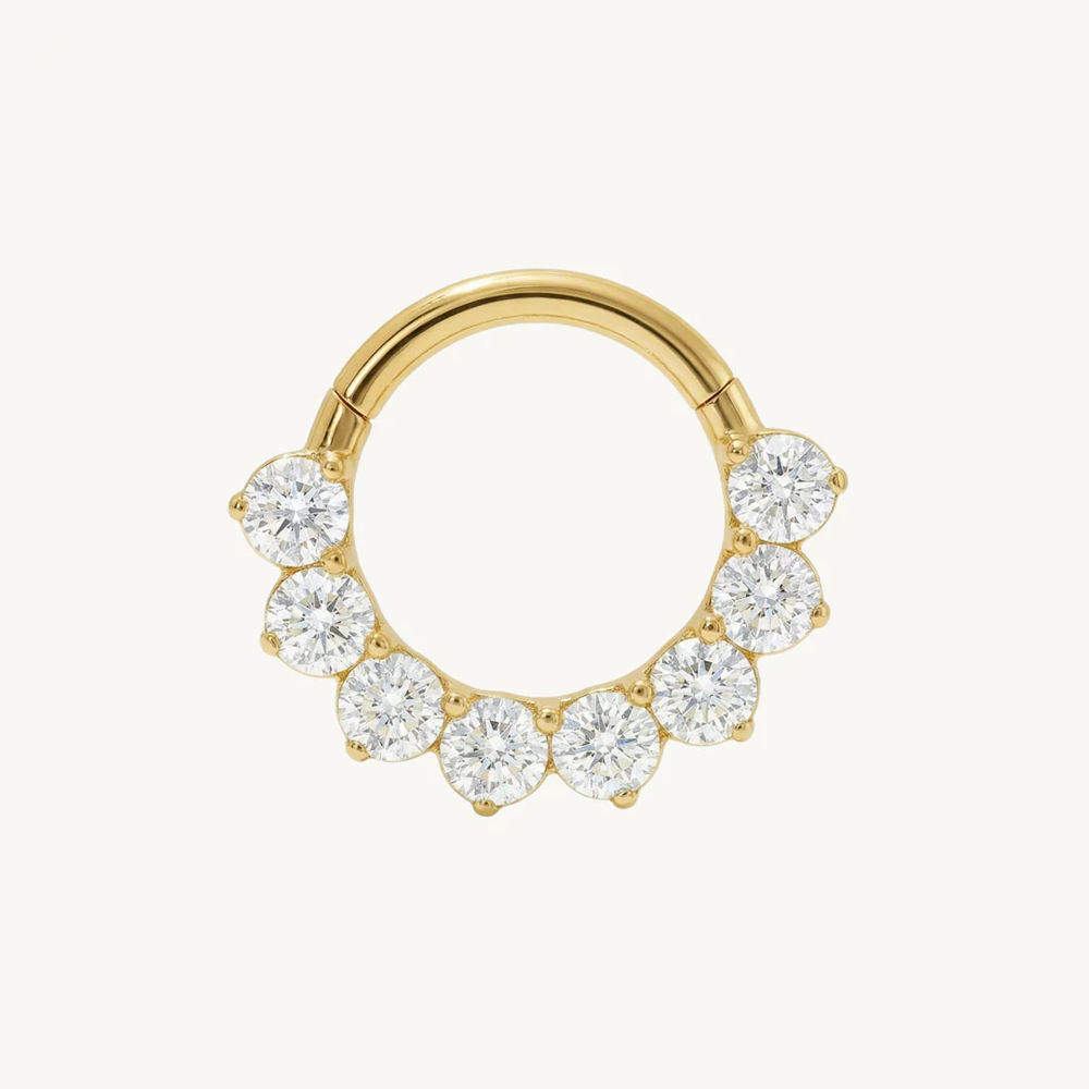 Radiant crystal gold